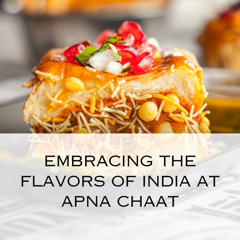 Embracing the Flavors of India at Apna Chaat